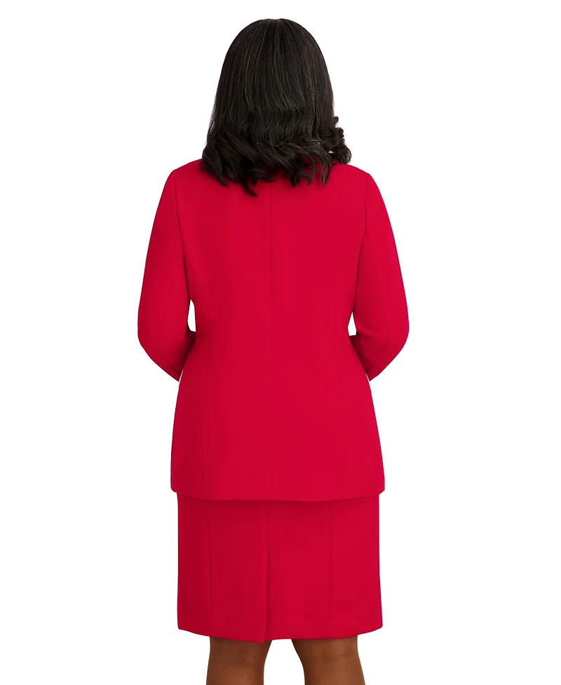 Kasper Women's Double-Breasted Collared Jacket