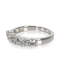 Tiffany & Co. Platinum Diamond Band