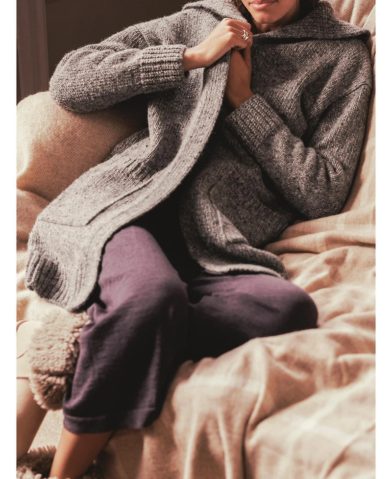 Celtic & Co. Women's Donegal Longline Coatigan