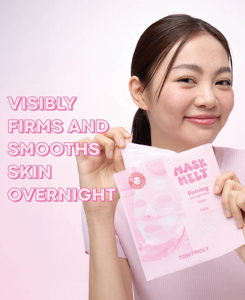 Tonymoly Mask Melt Firming Overnight Hydrogel Mask, 1.30 oz.