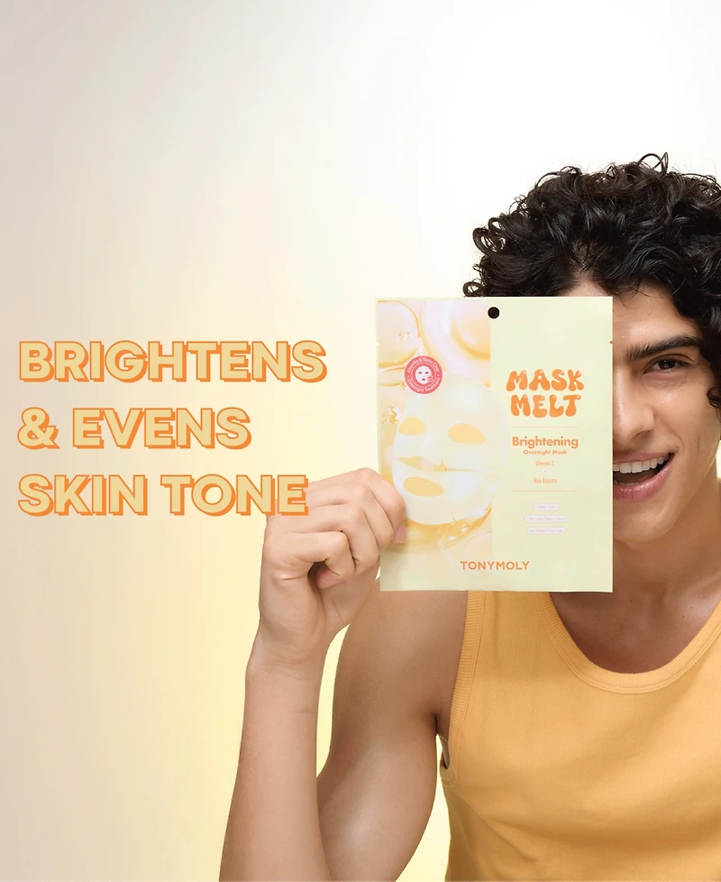 Tonymoly Mask Melt Brightening Overnight Hydrogel Mask, 1.30 oz.