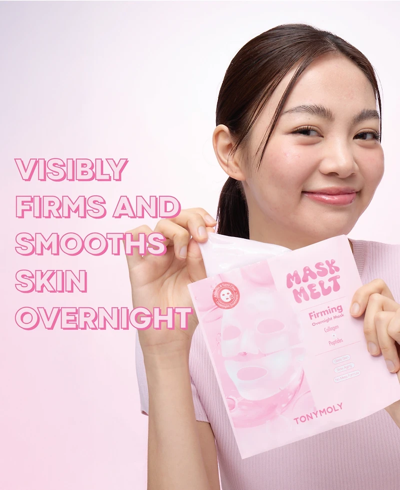 Tonymoly 4-Pc. Mask Melt Firming Overnight Hydrogel Mask Set