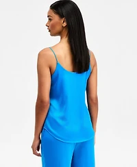 Bar Iii Women's Satin Scoop-Neck Cami, Macy's Exclusive