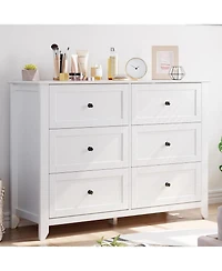 gaomon 6 Drawers Dresser for Bedroom