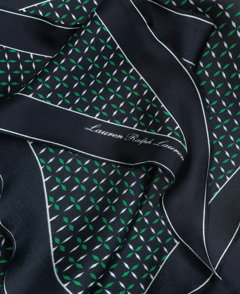 Lauren Ralph Lauren Geo Small Diamond Scraf