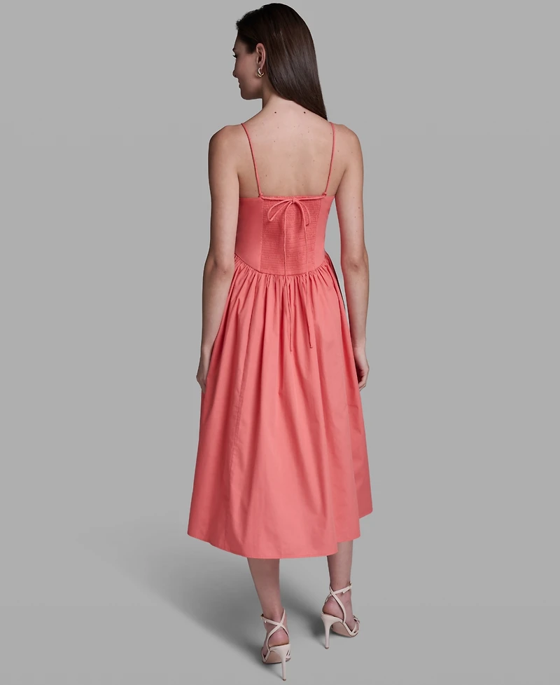 Bcbg Women's Sleeveless Midi Dress