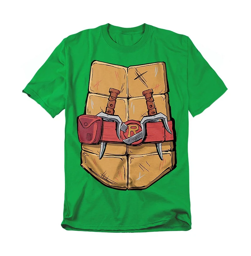 Teenage Mutant Ninja Turtles Men's Mayhem Raphael Shell T-Shirt