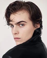 Mango Women's Leather Pockets Straight Coat