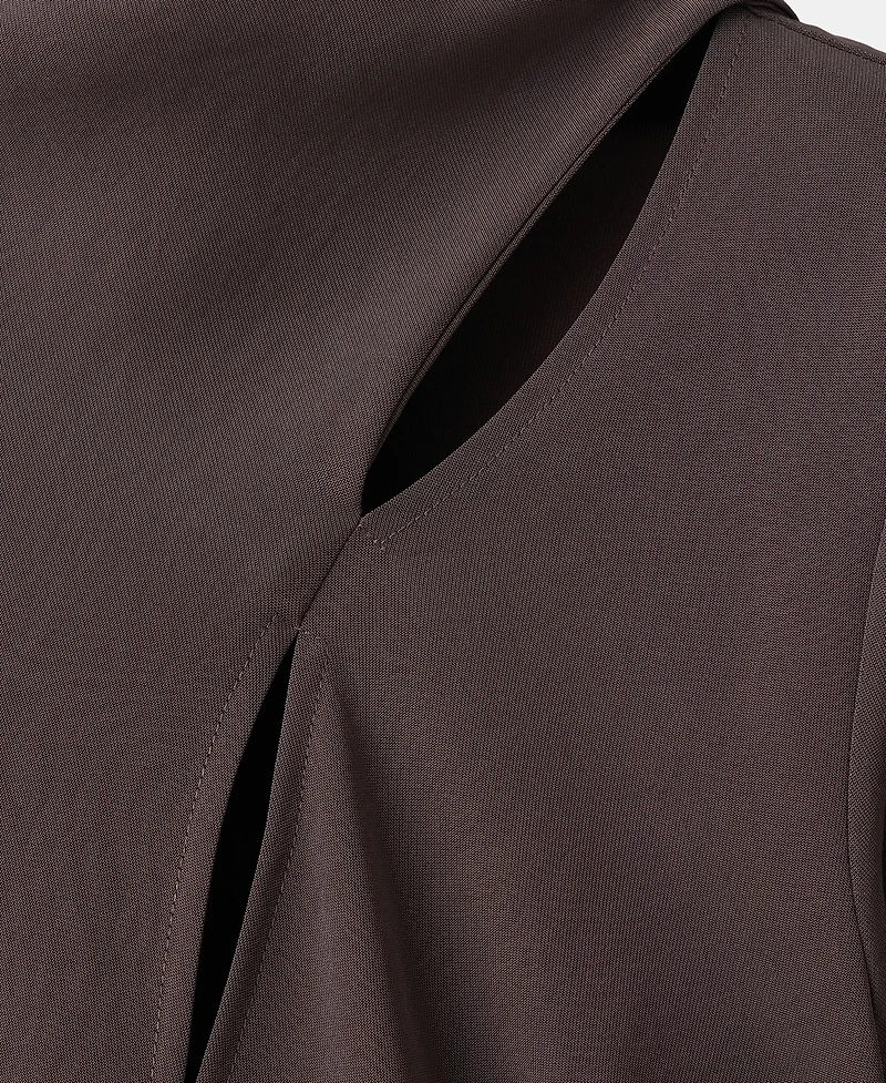 Mango Women's A-Line Foulard Dress