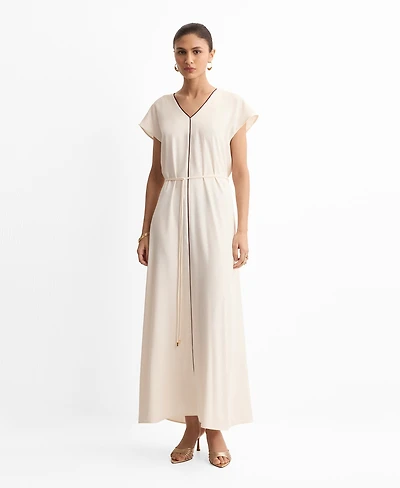 Mango Women's Belt Detail Dress