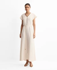 Mango Women's Belt Detail Dress