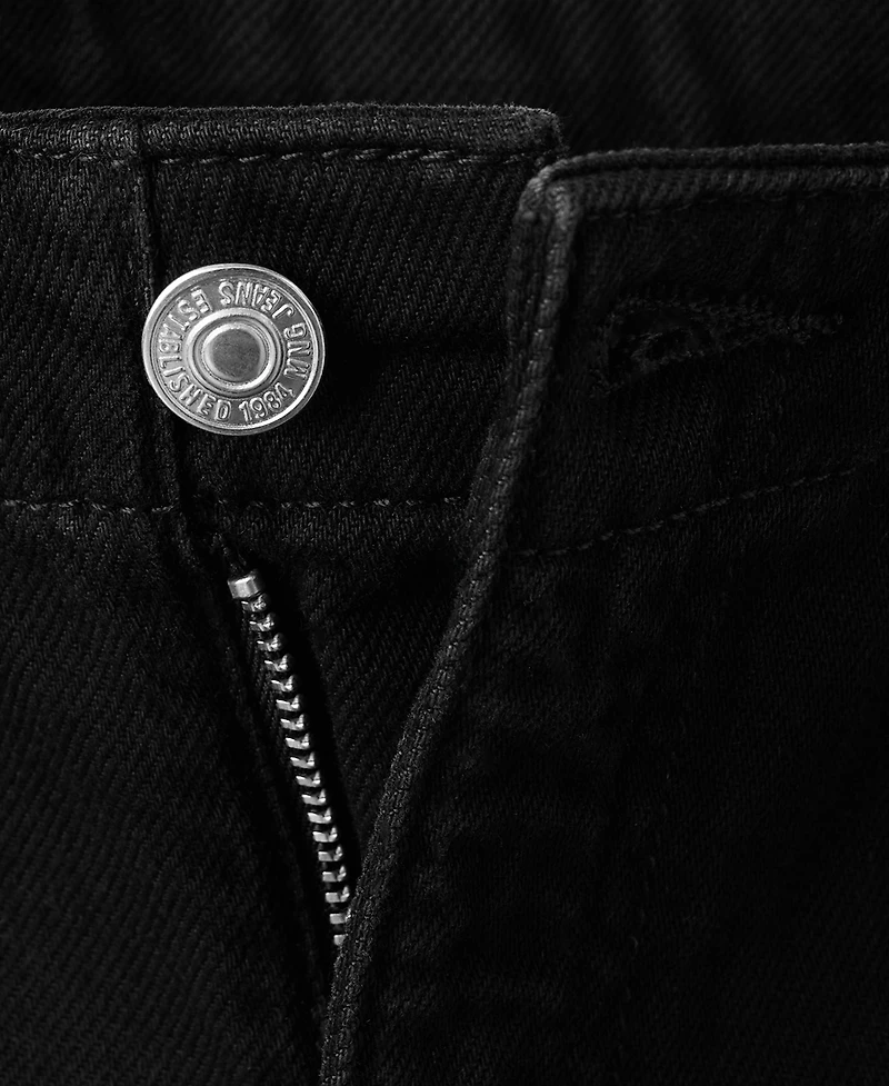 Mango Women's Wide Leg Mid-Rise Jeans