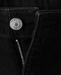 Mango Women's Wide Leg Mid-Rise Jeans