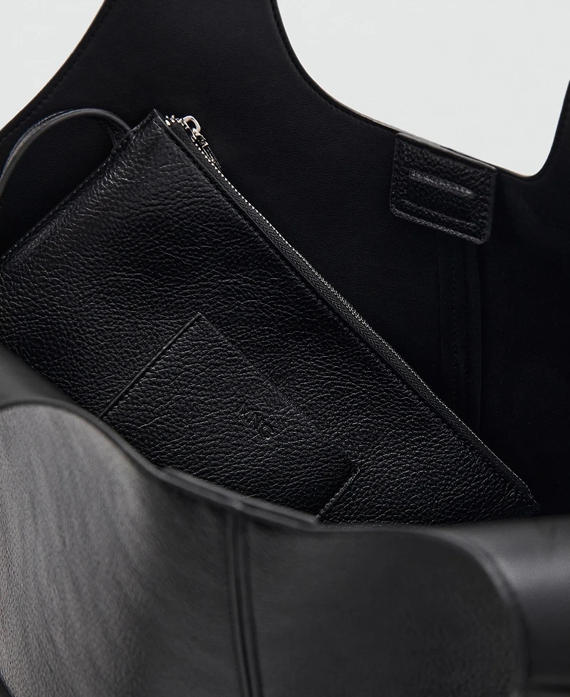 Mango Women's Large Shopper Bag