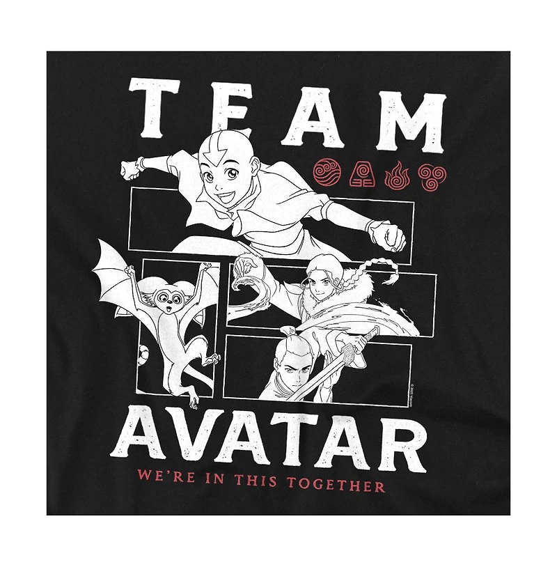 Avatar The Last Airbender Men's Mono Team T-Shirt