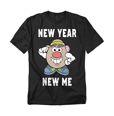 Hasbro+ Men's + Potato Head New Year New Me T-Shirt