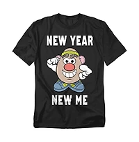 Hasbro+ Men's + Potato Head New Year New Me T-Shirt