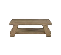 Ebony 55" Coffee Table