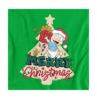 Rugrats Men's Merry Christmas Tommy Pickles T-Shirt