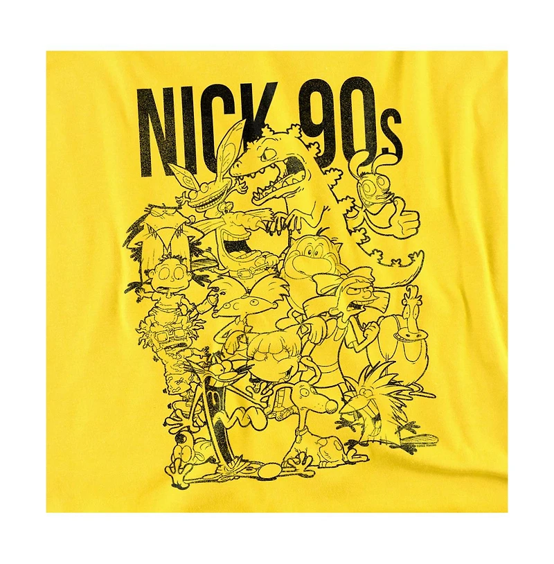 Logovision Men's Nickelodeon 90S Nick T-Shirt