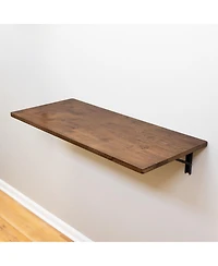 StoreYour Wakefield Foldable Workbench, Dark Wood Tabletop, Heavy-Duty Table