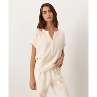Pact women's Cotton Coastal Double Gauze Popover