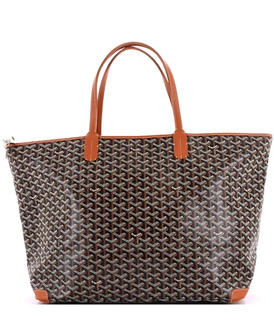 Pre-Owned Goyard Gm Artois Tote Coated Canvas