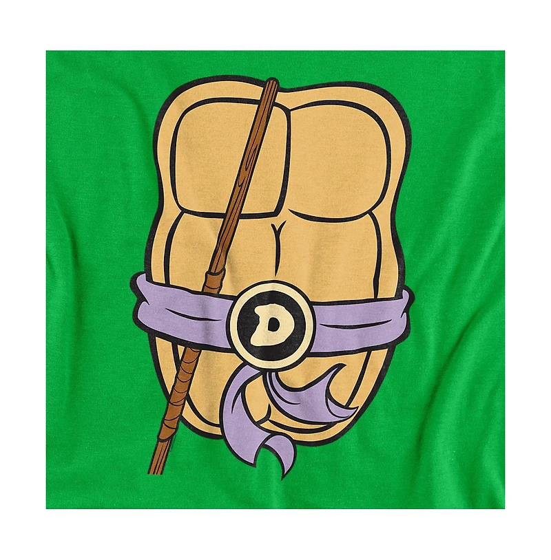 Teenage Mutant Ninja Turtles Men's Donatello Shell T-Shirt