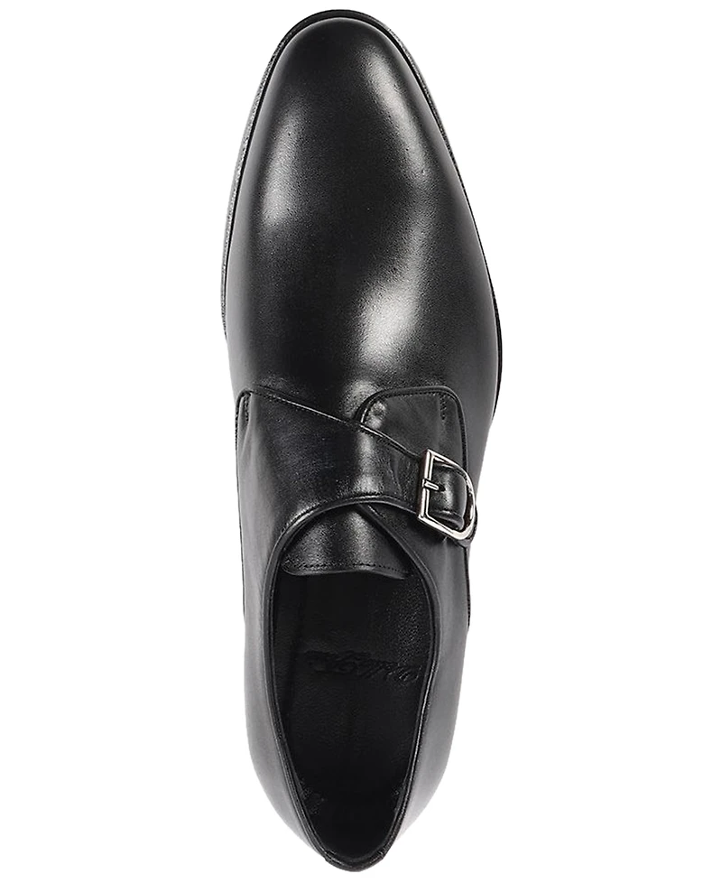Vellapais Men's Belltown Single Monk Dress Shoes
