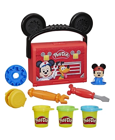 Play-Doh Disney Junior Mickey Mouse On-the-Go Garage Playset