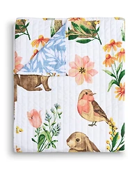 Greenland Home Fashions Willow Reversible Cotton Blend Throw, 50" x 60"