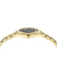 Versace Women's Millenyium Ip Yellow Gold Bracelet Watch, 32mm