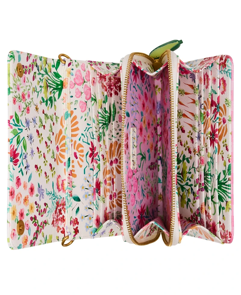 Betsey Johnson Kisses Crossbody Wallet