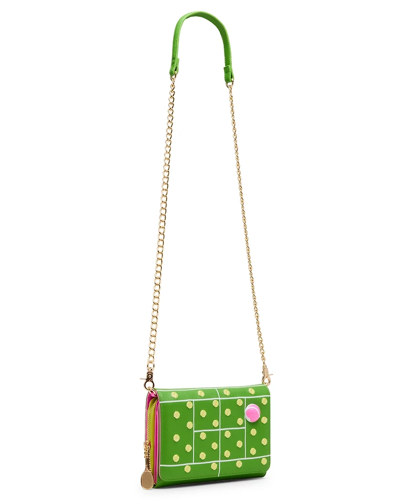Betsey Johnson Kisses Crossbody Wallet