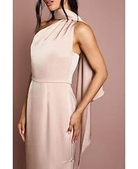 Coast Women's Satin One Shoulder Maxi Dress