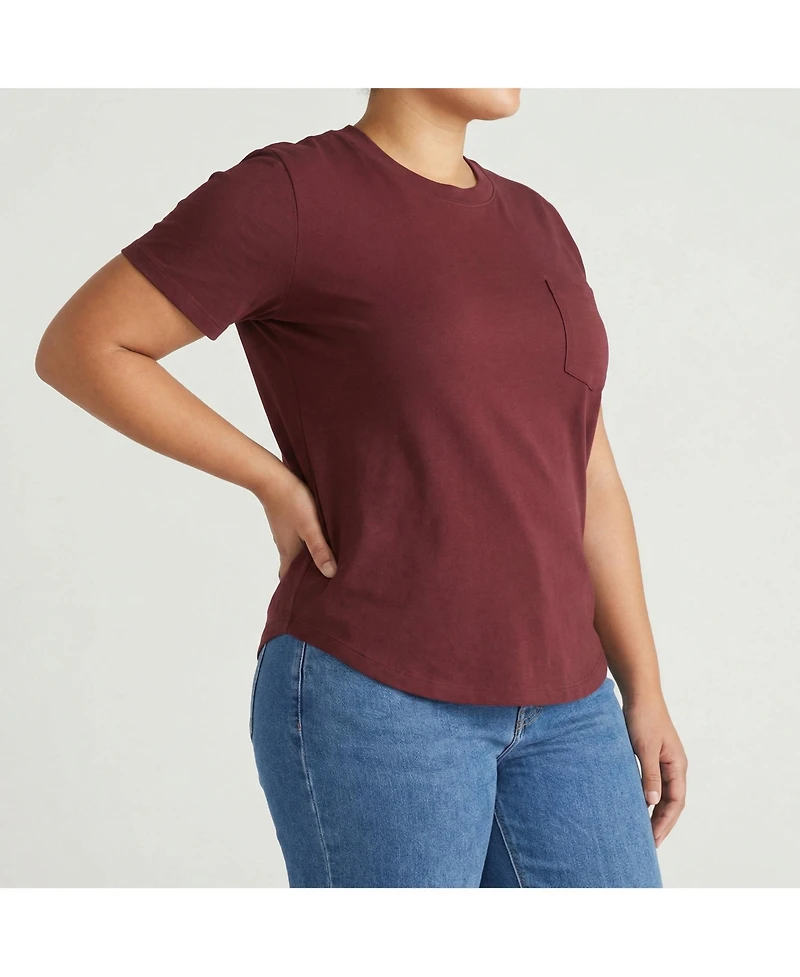 Universal Standard Plus Garcon Tee