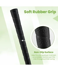 Mecale Kids Golf Club with Fiberglass Shaft & Headcover