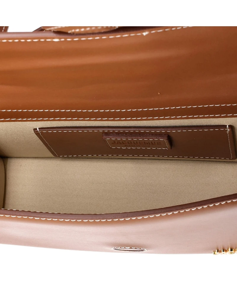 Pre-Owned Jacquemus Le Grand Bambino Flap Bag Leather