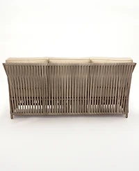 Agio Vera 77" Aluminum Outdoor Sofa, Created for Macy's