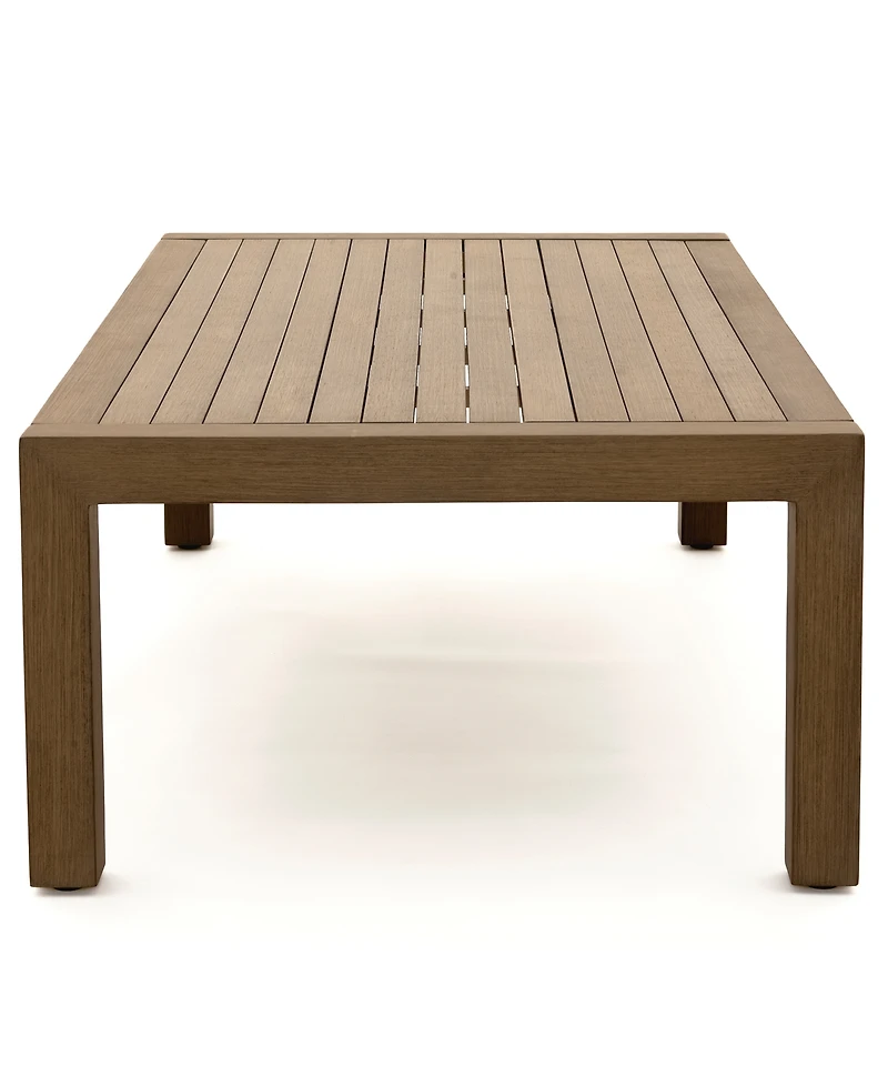 Agio Vera 54" Aluminum Outdoor Coffee Table, Created for Macy's