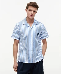 Tommy Hilfiger Men's Papertouch Striped Short-Sleeve Shirt