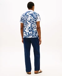 Tommy Hilfiger Men's Floral Print Polo Shirt