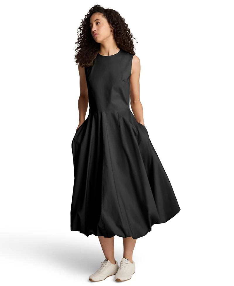 Kenneth Cole Women's Bubble Hem Midi Dress