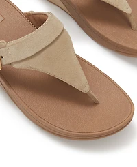 FitFlop Women's Lulu Buckle Wedge Heel Sandals