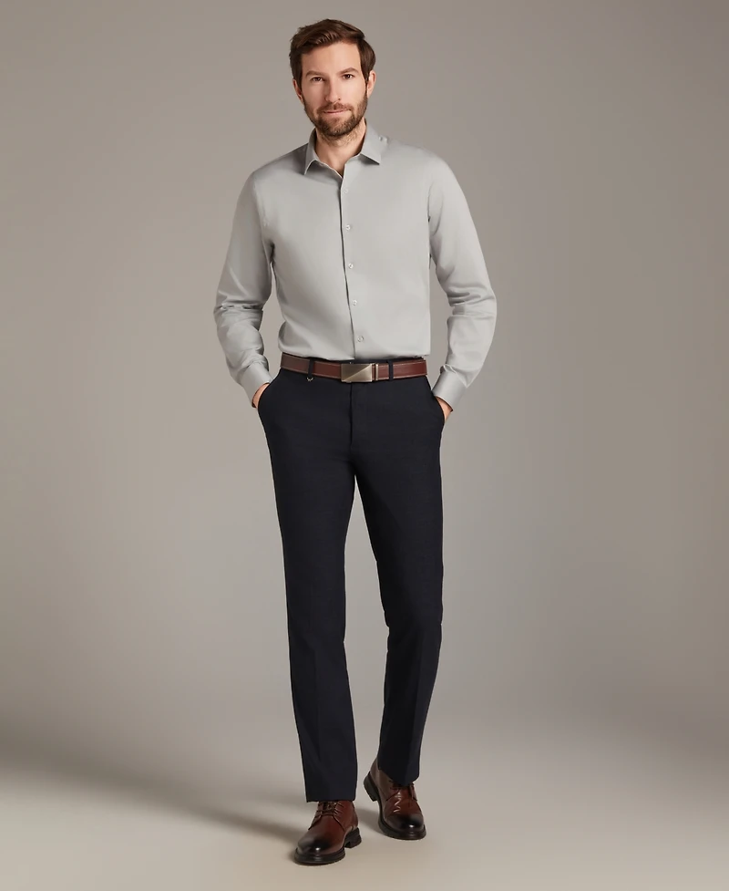 Bar Iii Men's Diamond Dobby Slim Fit Dress Shirt, Macy's Exclusive