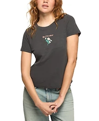Lucky Brand Women's Short-Sleeve Classic Fit Crew Neck T-Shirt