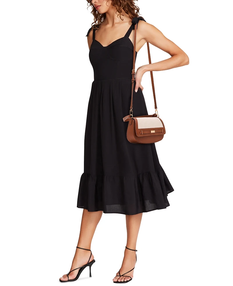 Anne Klein Small Belted Convertible Shoulder Bag