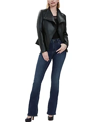 kimi + kai Women's Faux Leather Moto Jacket
