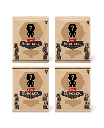 Fuggler Set of 4 Zuru Baby Fugg 3.5 Inch Plush Toy Mystery Random Assortment