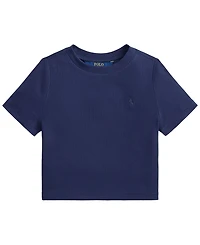Polo Ralph Lauren Girls' 7-16 Ribbed Boxy T-Shirt